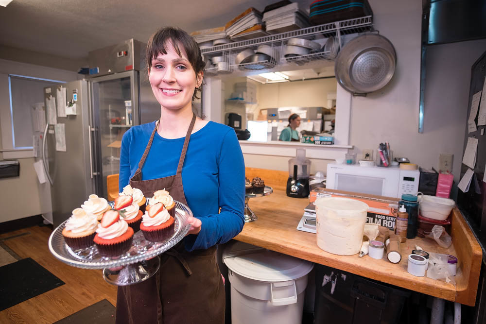 The bakery co-owned by Amy Bloodworth has operated in center city for more than 11 years.